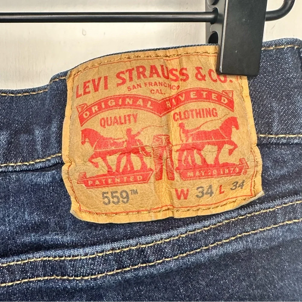 Levi's 559 Straight Jeans in Dark Blue Indigo